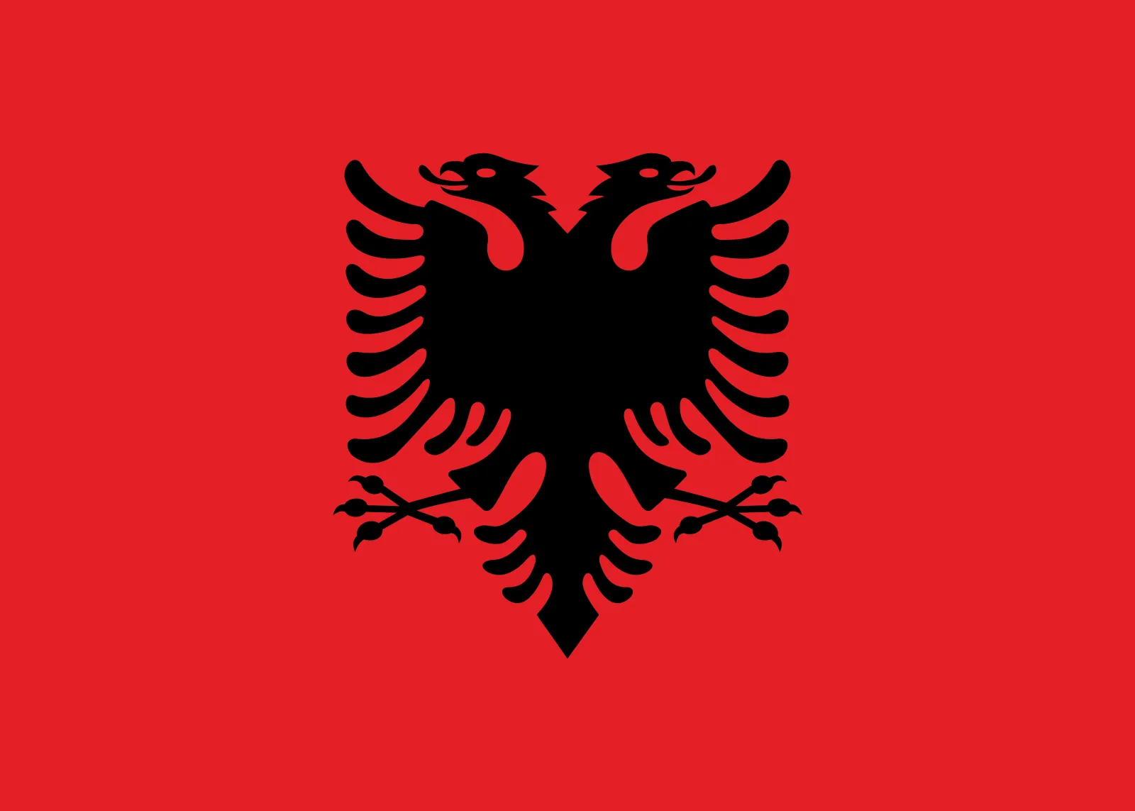 Flag Albania