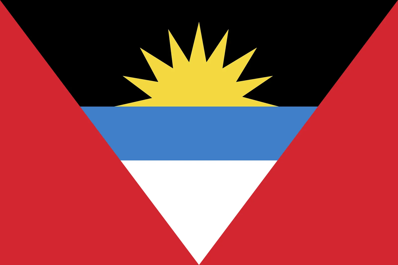 Flag Antigua And Barbuda