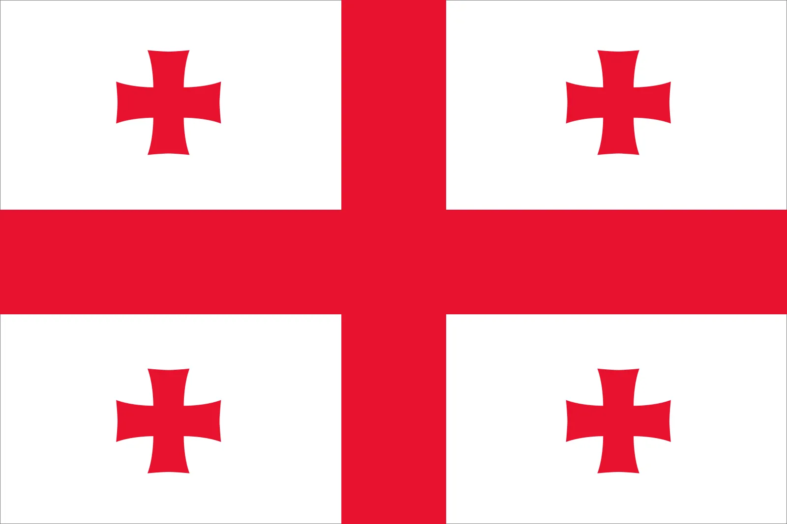 Flag Republic Of Georgia