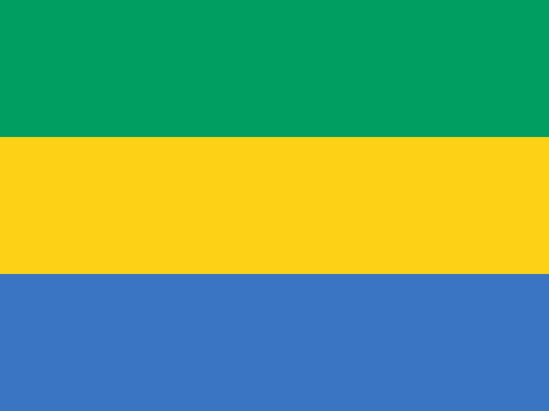 Flag Of Gabon